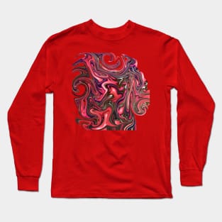 Abstract Cupcake Long Sleeve T-Shirt